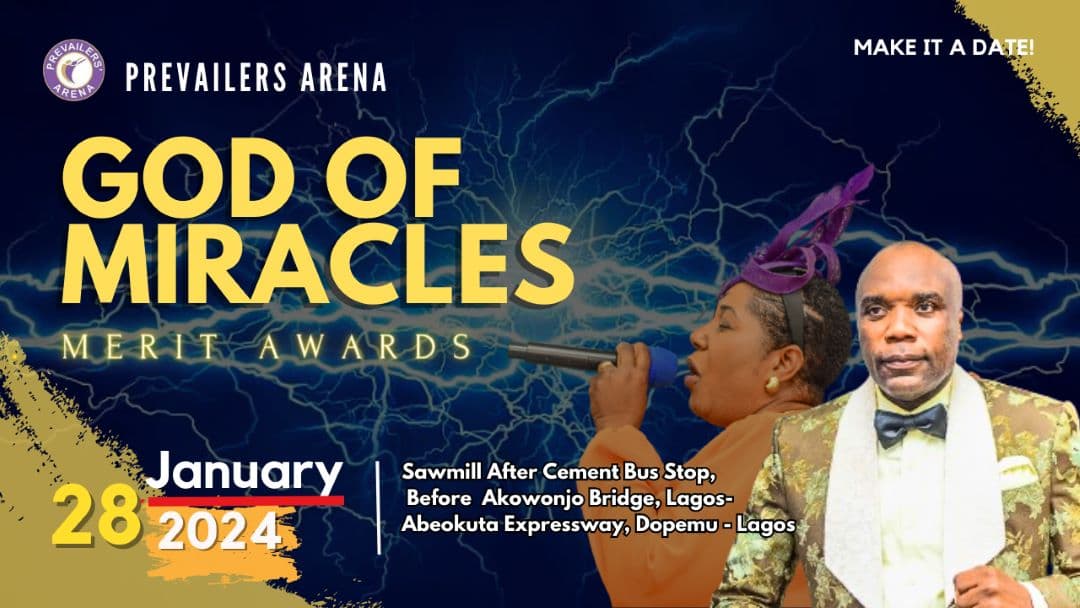 God of miracles merit awards